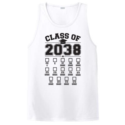 Class Of 2038 Grow With Me Checklist Prek To 12th Grade PosiCharge Competitor Tank