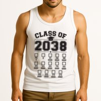 Class Of 2038 Grow With Me Checklist Prek To 12th Grade Tank Top