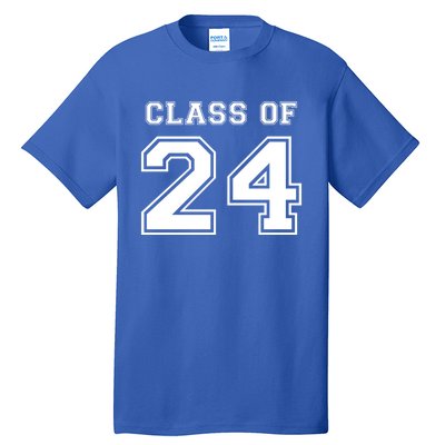 Class Of 2024 High School Fresh Varsity Back To School Gift Tall T-Shirt