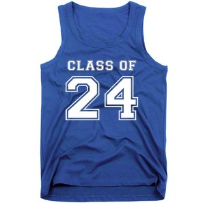 Class Of 2024 High School Fresh Varsity Back To School Gift Tank Top