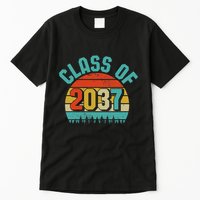 Class Of 2037 Grow With Me Kindergarten To Graduation Retro Tall T-Shirt