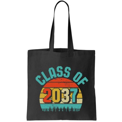 Class Of 2037 Grow With Me Kindergarten To Graduation Retro Bag