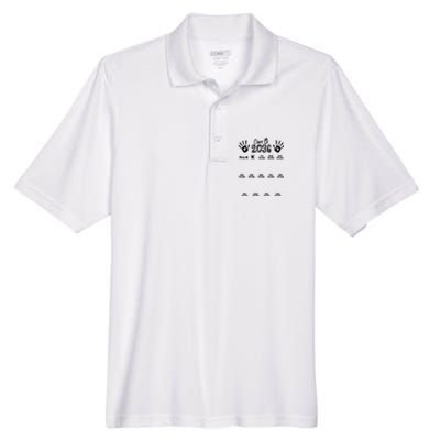 Class Of 2036 Grow With Me Handprint Pre K 12th Grade Men's Origin Performance Pique Polo