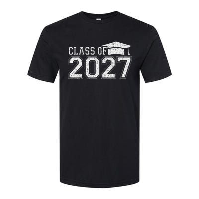 Class Of 2027 Kindergarten Graduation First Day Of School Softstyle CVC T-Shirt