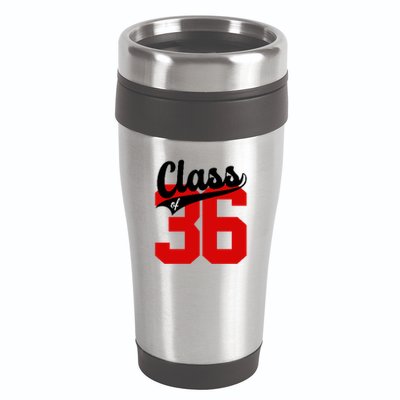 Class Of 2036 Retro Graduation Gift 16oz Travel Tumbler