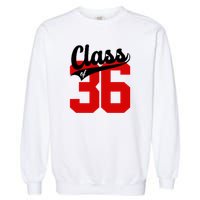 Class Of 2036 Retro Graduation Gift Garment-Dyed Sweatshirt