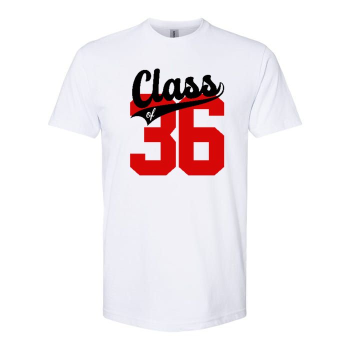 Class Of 2036 Retro Graduation Gift Softstyle CVC T-Shirt