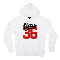 Class Of 2036 Retro Graduation Gift Hoodie