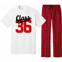 Class Of 2036 Retro Graduation Gift Pajama Set