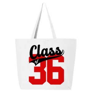 Class Of 2036 Retro Graduation Gift 25L Jumbo Tote