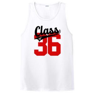 Class Of 2036 Retro Graduation Gift PosiCharge Competitor Tank