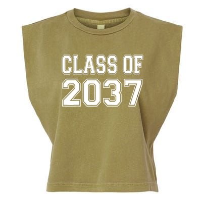 Class of 2037 grow with me Garment-Dyed Women's Muscle Tee