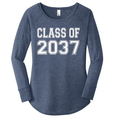 Class of 2037 grow with me Women's Perfect Tri Tunic Long Sleeve Shirt