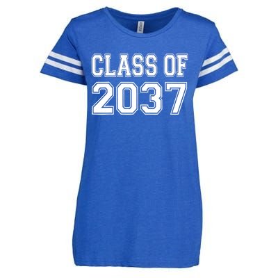 Class of 2037 grow with me Enza Ladies Jersey Football T-Shirt