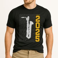 Class Of 2025 Senior Baritone Saxophone For Bari Sax Player Performance Shirt