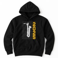 Class Of 2025 Senior Baritone Saxophone For Bari Sax Player Hoodie