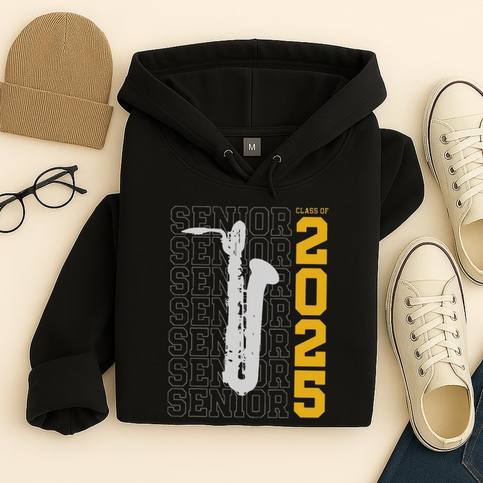 Class Of 2025 Senior Baritone Saxophone For Bari Sax Player Hoodie