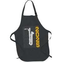 Class Of 2025 Senior Baritone Saxophone For Bari Sax Player Apron