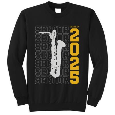 Class Of 2025 Senior Baritone Saxophone For Bari Sax Player Sweatshirt