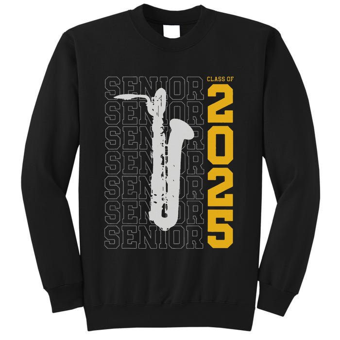 Class Of 2025 Senior Baritone Saxophone For Bari Sax Player Sweatshirt