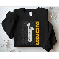 Class Of 2025 Senior Baritone Saxophone For Bari Sax Player Sweatshirt