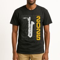Class Of 2025 Senior Baritone Saxophone For Bari Sax Player Tall T-Shirt