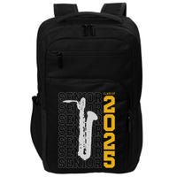 Class Of 2025 Senior Baritone Saxophone For Bari Sax Player Impact Tech Backpack
