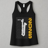 Class Of 2025 Senior Baritone Saxophone For Bari Sax Player Womens Tank Top