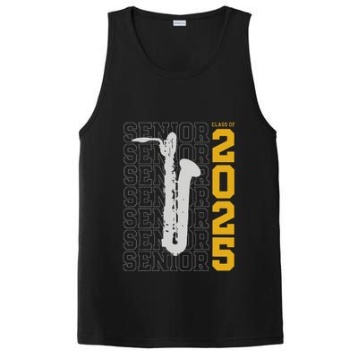 Class Of 2025 Senior Baritone Saxophone For Bari Sax Player PosiCharge Competitor Tank