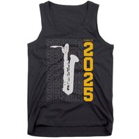 Class Of 2025 Senior Baritone Saxophone For Bari Sax Player Tank Top