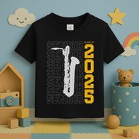 Class Of 2025 Senior Baritone Saxophone For Bari Sax Player Toddler T-Shirt