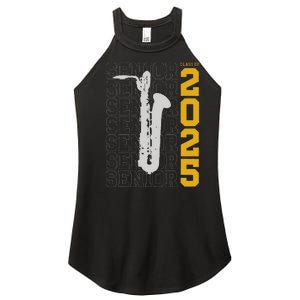 Class Of 2025 Senior Baritone Saxophone For Bari Sax Player Women’s Perfect Tri Rocker Tank