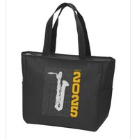 Class Of 2025 Senior Baritone Saxophone For Bari Sax Player Zip Tote Bag