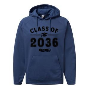 Class of 2036 First Day of School Graduation Performance Fleece Hoodie