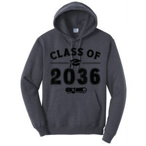 Class of 2036 First Day of School Graduation Tall Hoodie