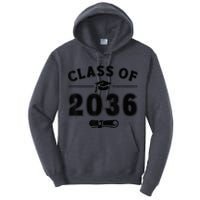 Class of 2036 First Day of School Graduation Tall Hoodie