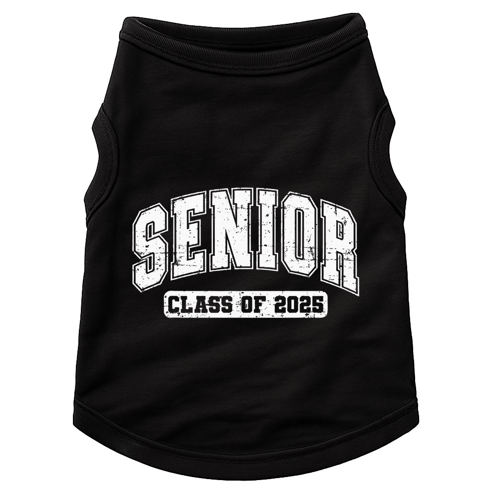 Class Of 2025 Senior 2025 Graduation 2025 Back To School Doggie Tank