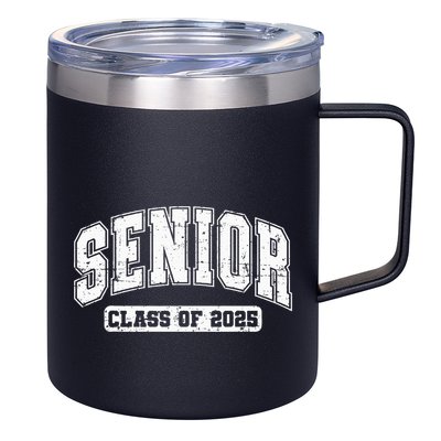 Class Of 2025 Senior 2025 Graduation 2025 Back To School 12oz Stainless Steel Coffee Mug