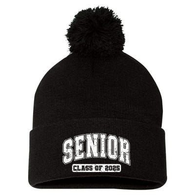 Class Of 2025 Senior 2025 Graduation 2025 Back To School Pom Pom 12in Knit Beanie