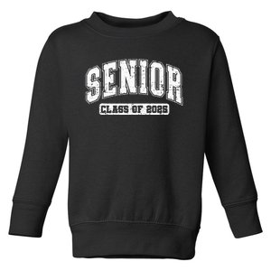 Class Of 2025 Senior 2025 Graduation 2025 Back To School Toddler Sweatshirt