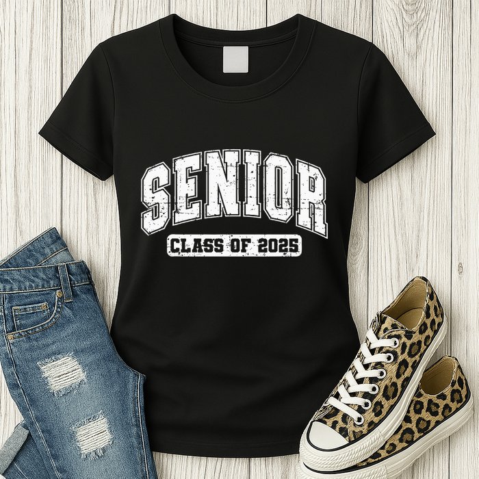 Class Of 2025 Senior 2025 Graduation 2025 Back To School Womens T-Shirt