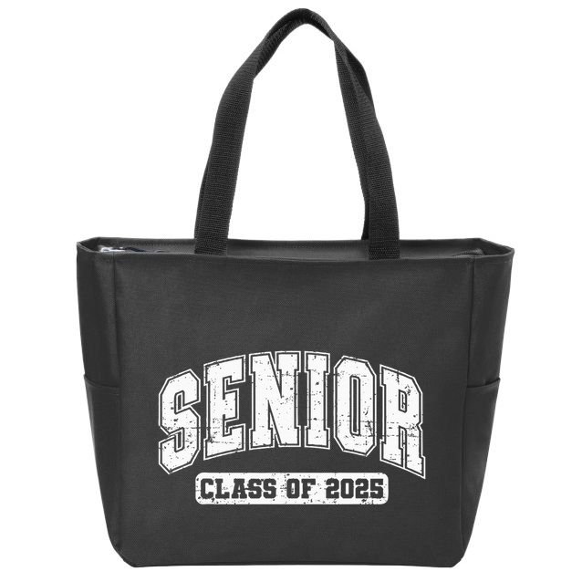 Class Of 2025 Senior 2025 Graduation 2025 Back To School Zip Tote Bag