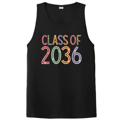 Class Of 2036 Grow With Me Graduation First Day Of School PosiCharge Competitor Tank