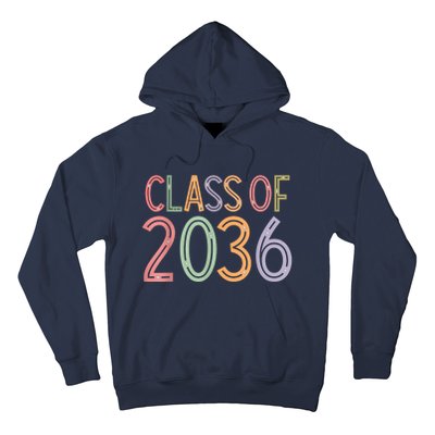 Class Of 2036 Grow With Me Graduation First Day Of School Hoodie