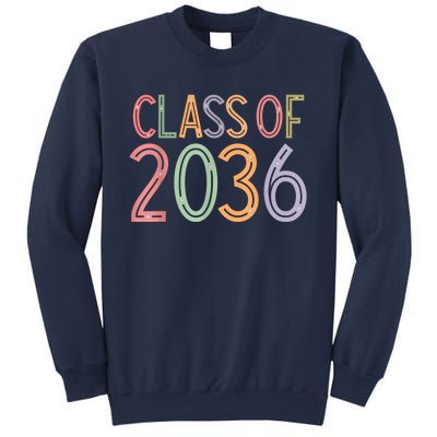 Class Of 2036 Grow With Me Graduation First Day Of School Sweatshirt