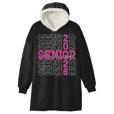 Class Of 2026 Senior 2026 Grad Graduate Graduation 2026 Gift Hooded Wearable Blanket