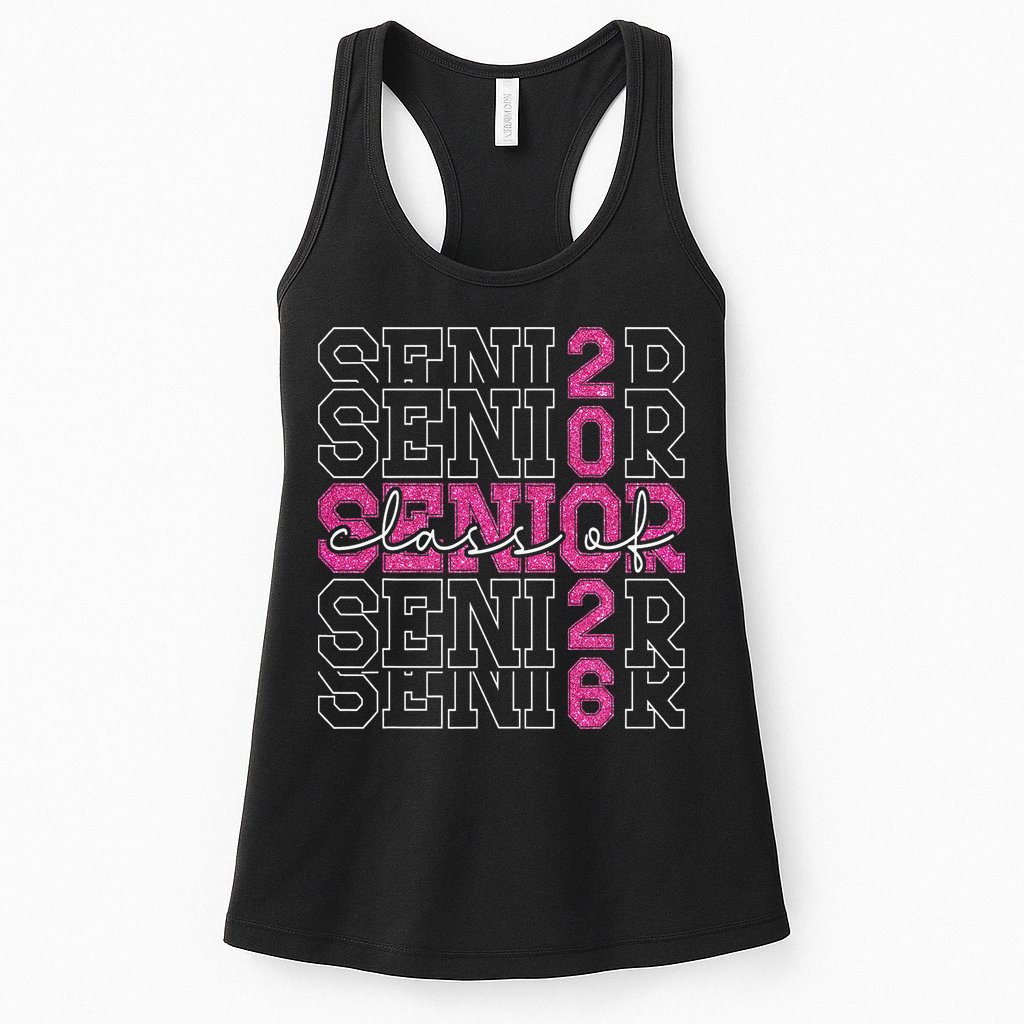 Class Of 2026 Senior 2026 Grad Graduate Graduation 2026 Gift Womens Tank Top