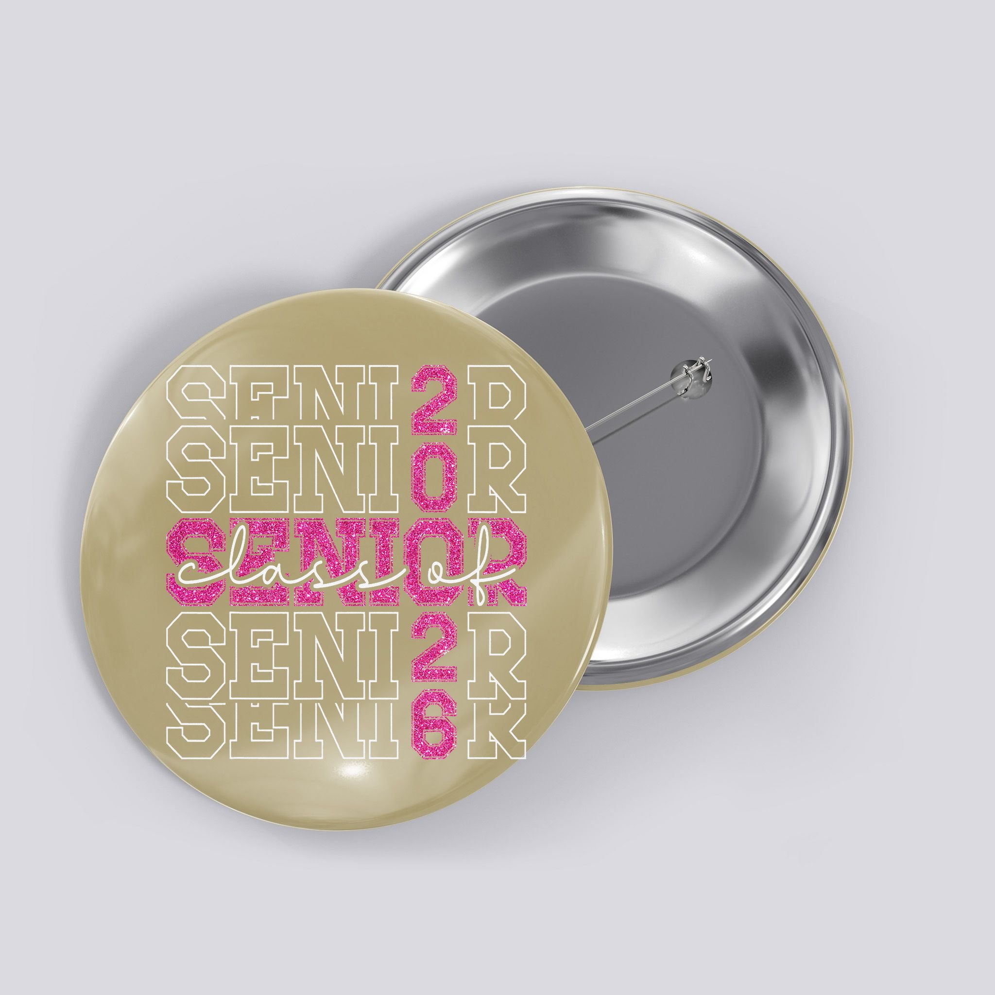 Class Of 2026 Senior 2026 Grad Graduate Graduation 2026 Gift Button