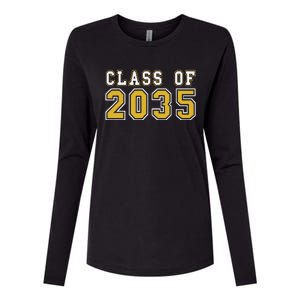 Class Of 2035 Graduation First Day Of Kindergarten PreK Gift Womens Cotton Relaxed Long Sleeve T-Shirt