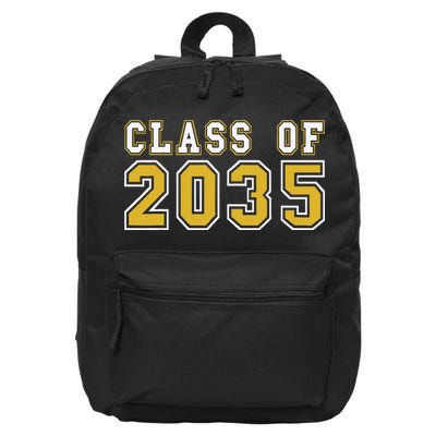Class Of 2035 Graduation First Day Of Kindergarten PreK Gift 16 in Basic Backpack
